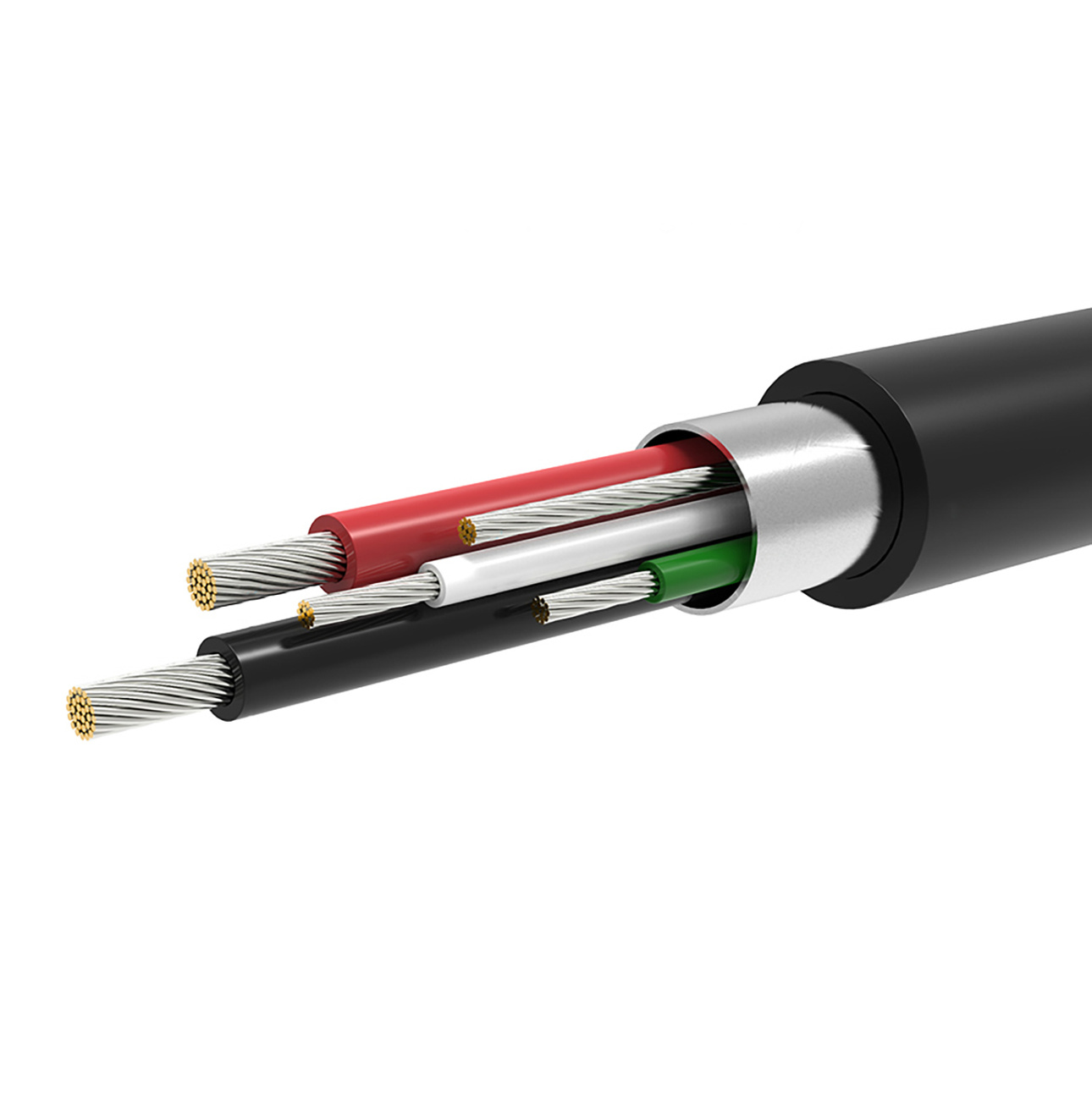 Adapteris Mini Usb-b (vyriškas) - Usb-a (moteriškas) Otg 10 Cm - Pilkas