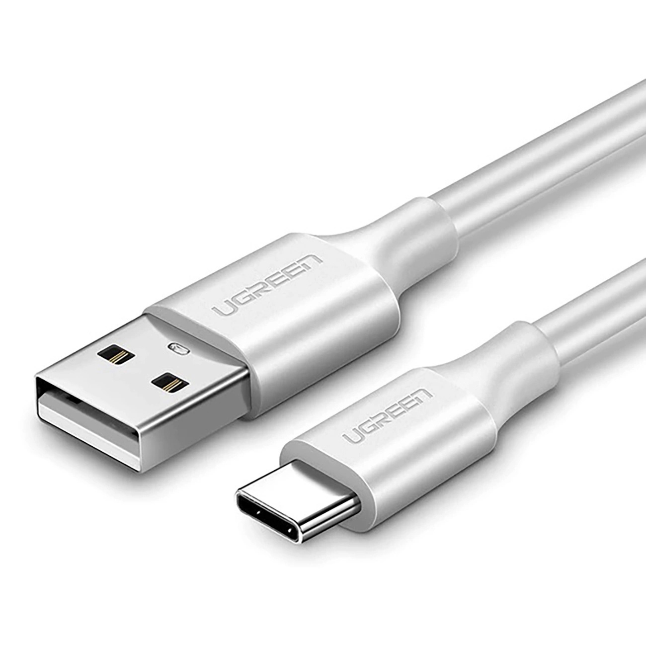 Kabelis Usb-a - Usb-c 3a Qc 3.0 Afc Fcp 2 M - Baltas