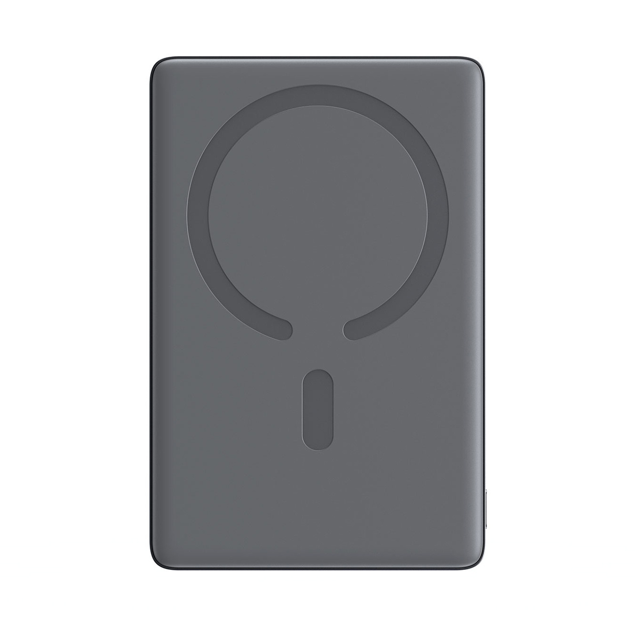 Powerbank 5000mah Usb-c 20w Pd Ir 15w Indukcinis įkrovimas - Pilkas