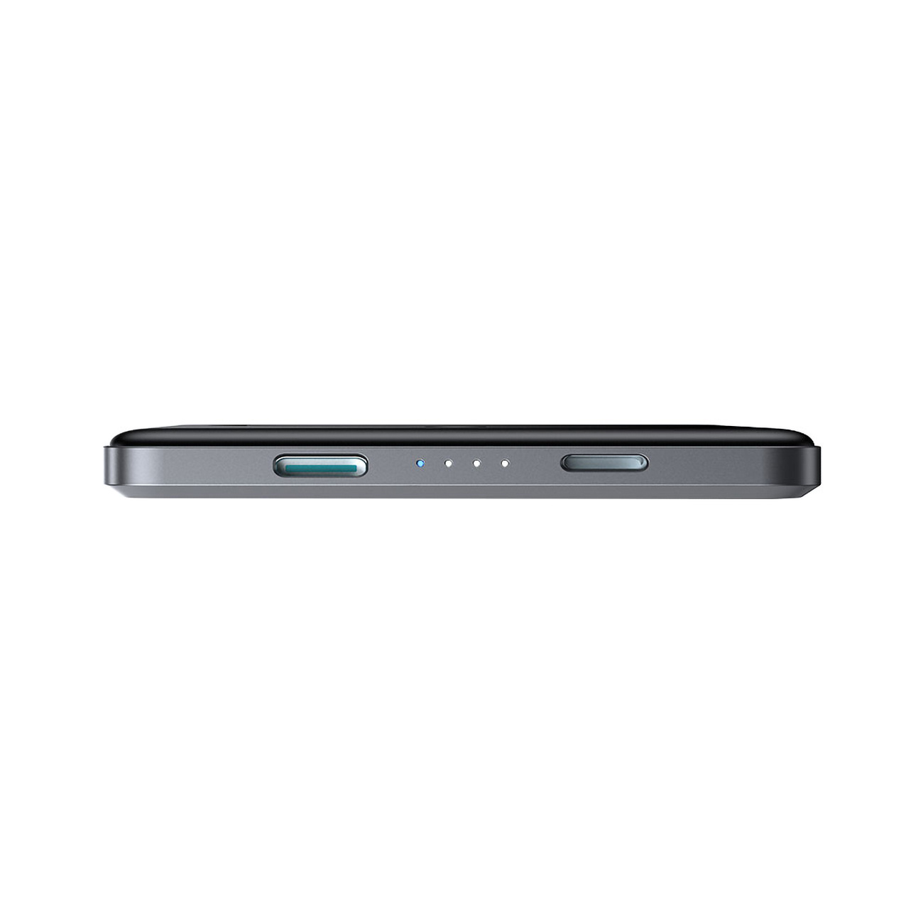Powerbank 5000mah Usb-c 20w Pd Ir 15w Indukcinis įkrovimas - Pilkas