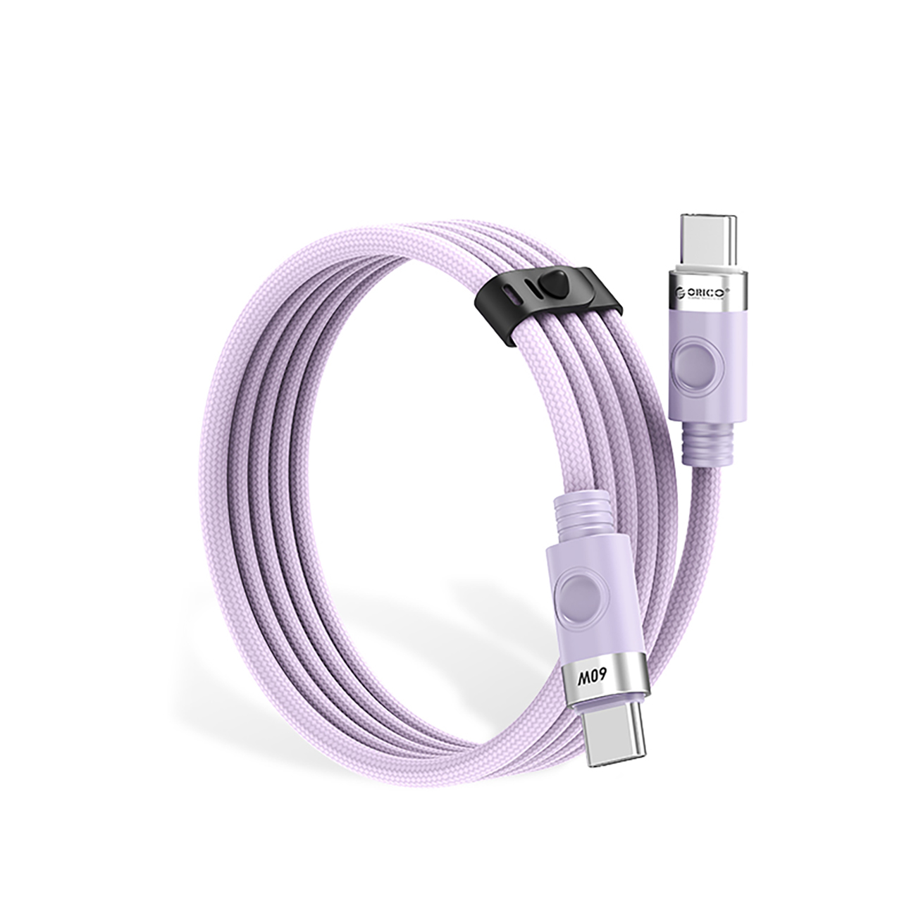 Cdx 60w 3a Power Delivery Usb-c Kabelis 1 M - Violetinės Spalvos