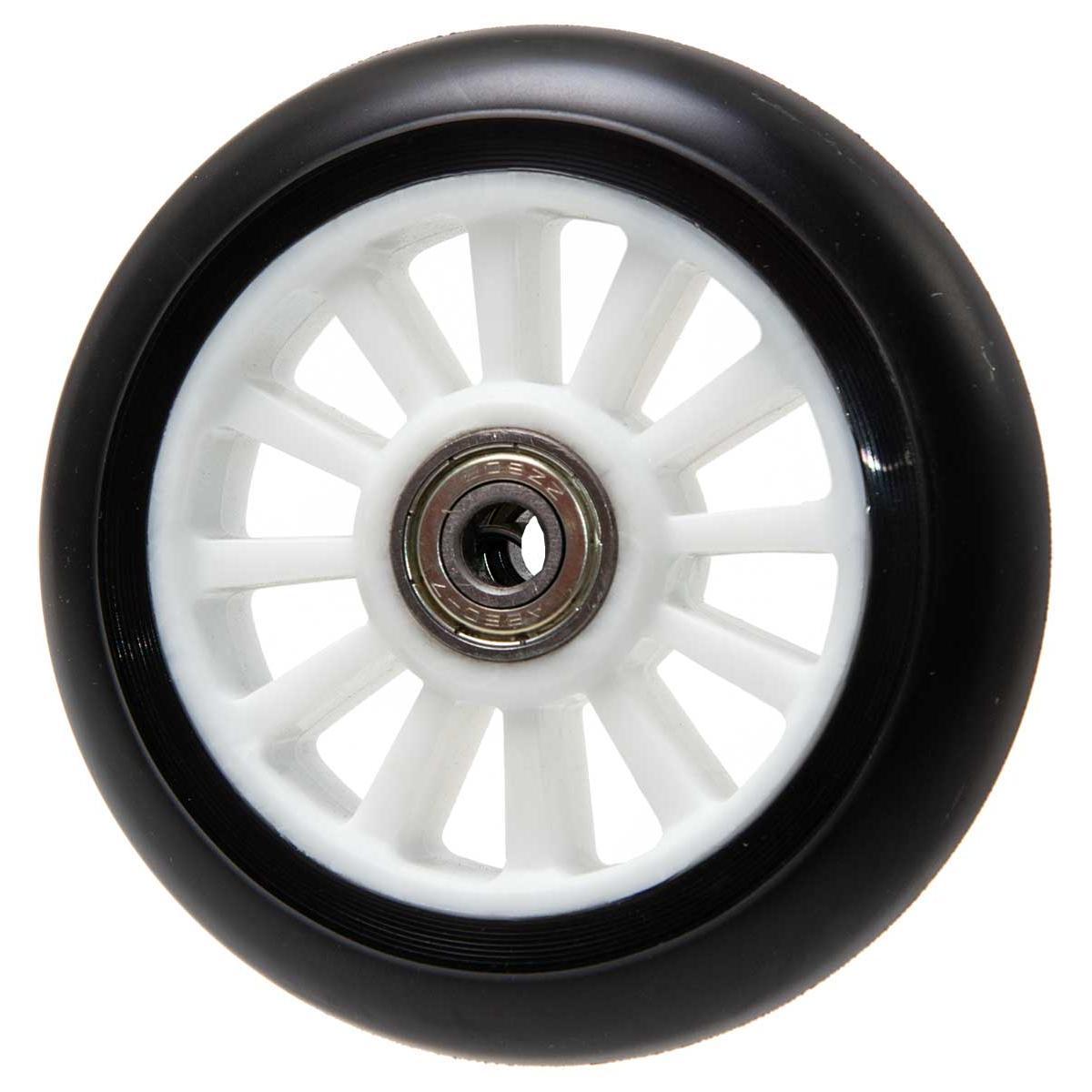 Pu Motorolerio Ratas 100mm Juodas