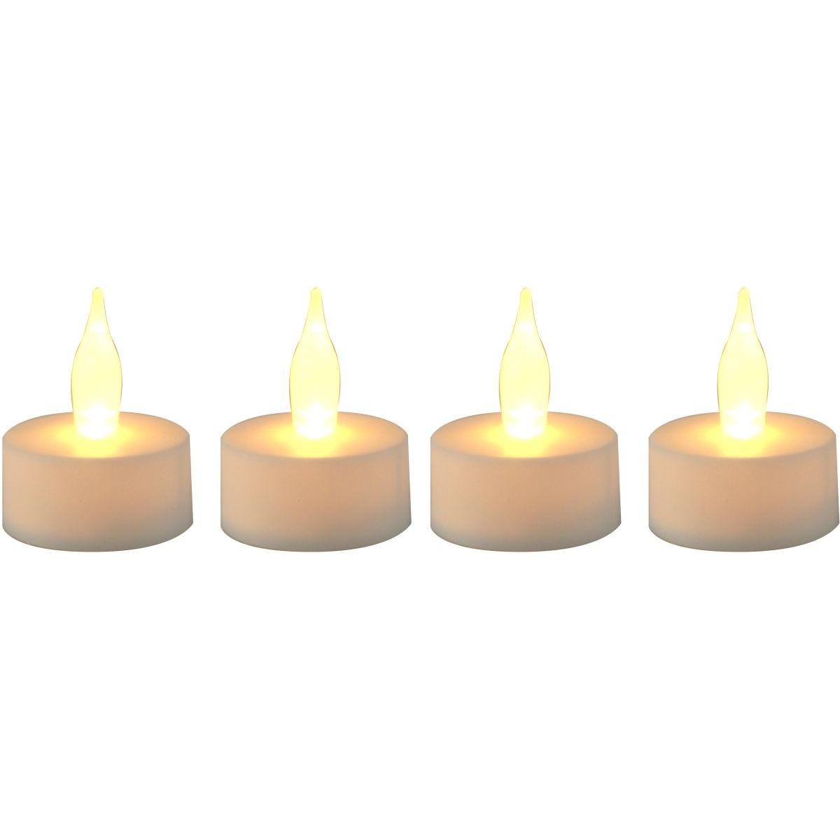4 Led Arbatinių žvakių Rinkinys