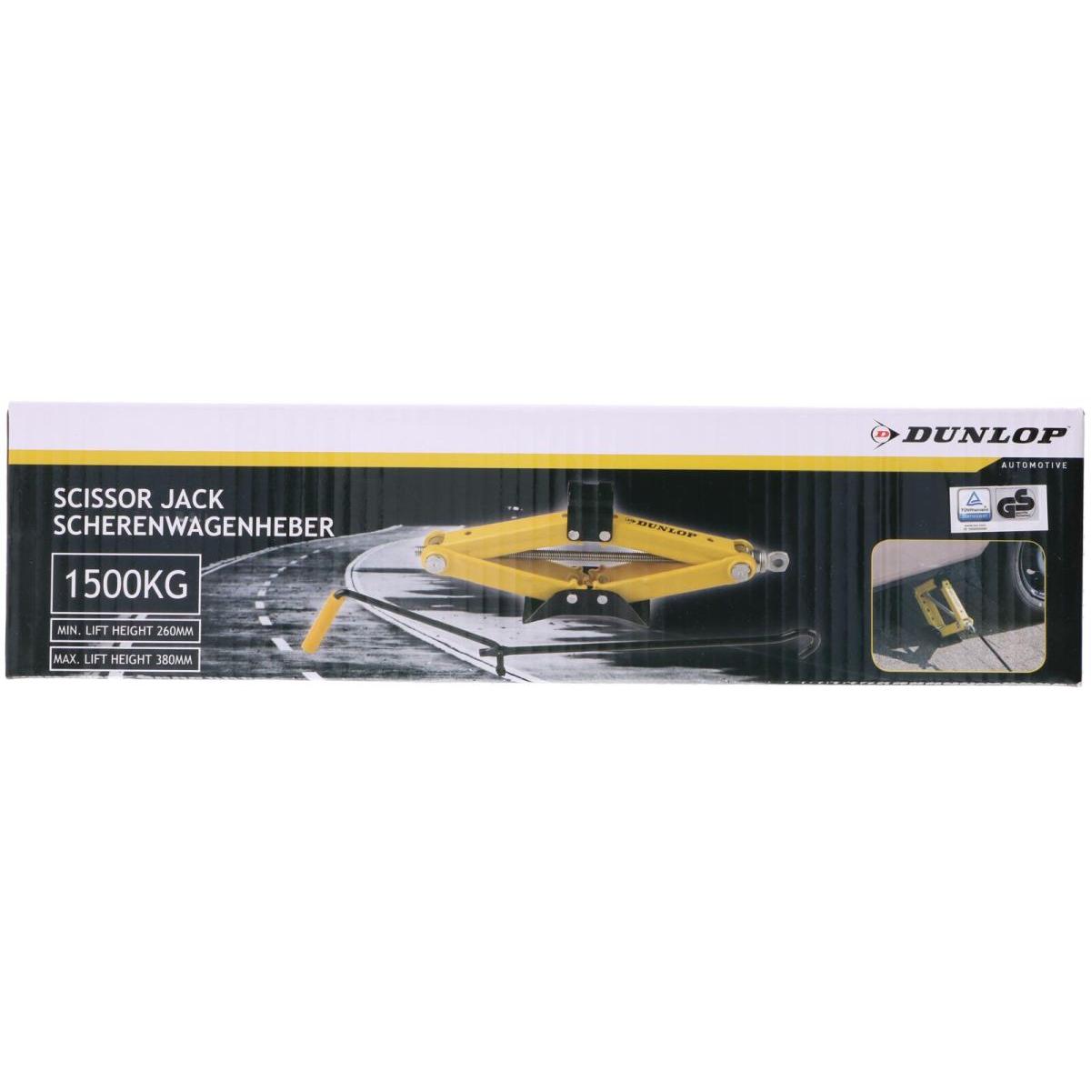 Automobilių Domkratas Lizdas Trapecijos Dunlop 1500kg