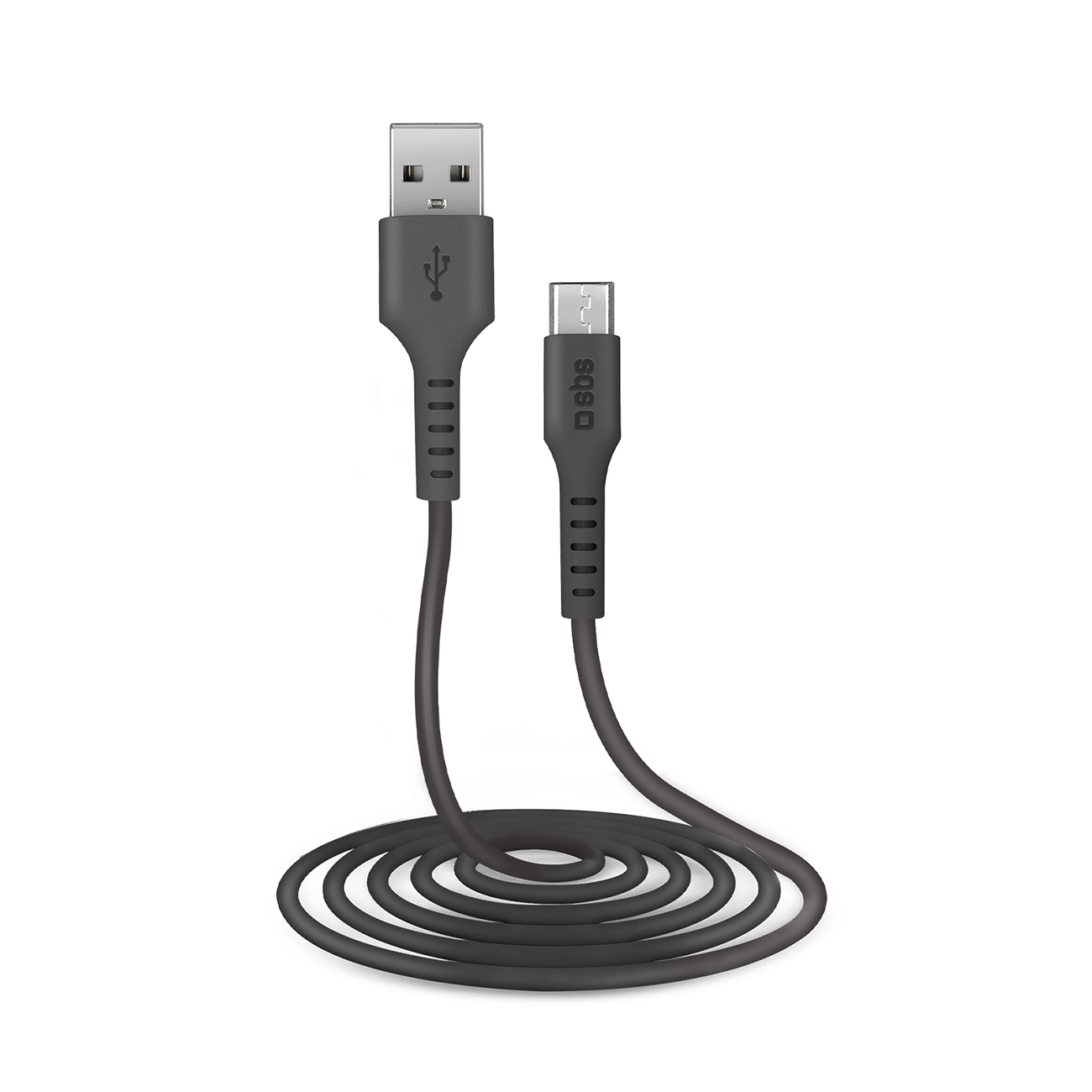 Kabelis Usb-a - Micro-usb 2 M - Juodas