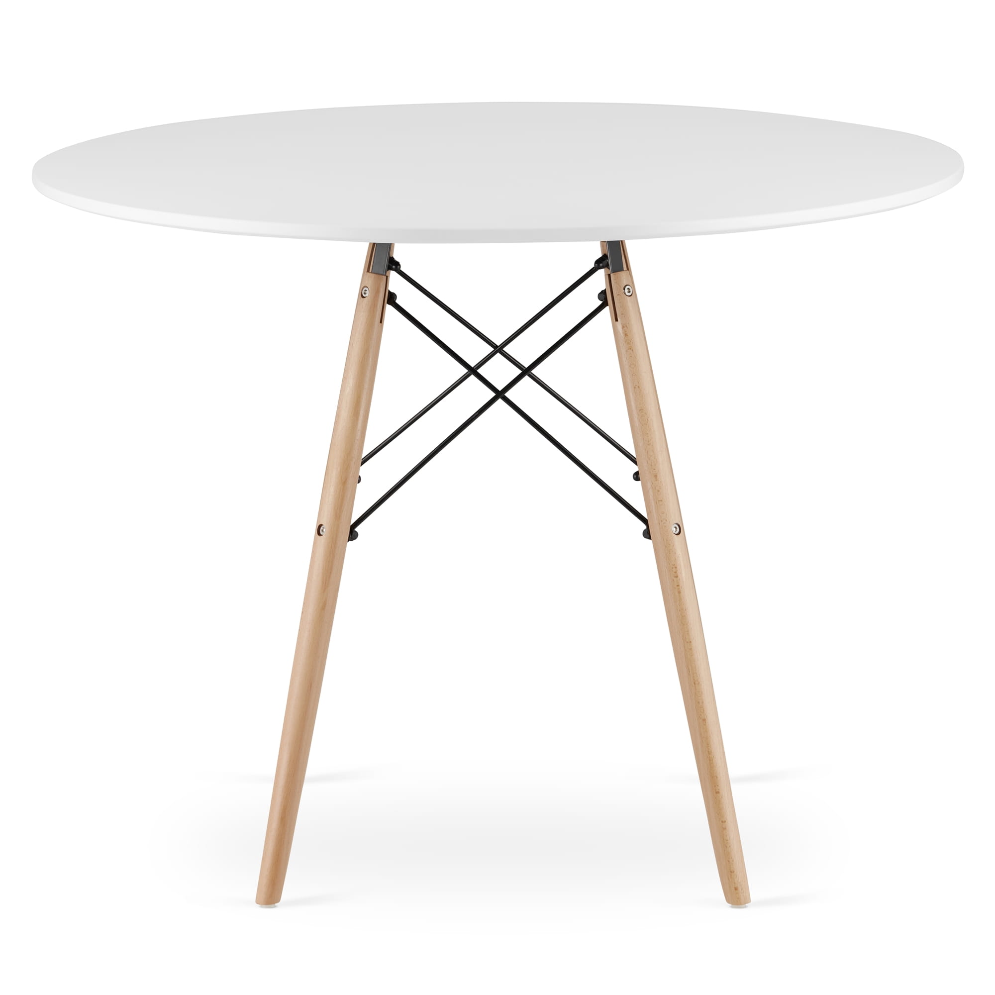 Todi Apvalus 100 Cm Stalas - Baltas