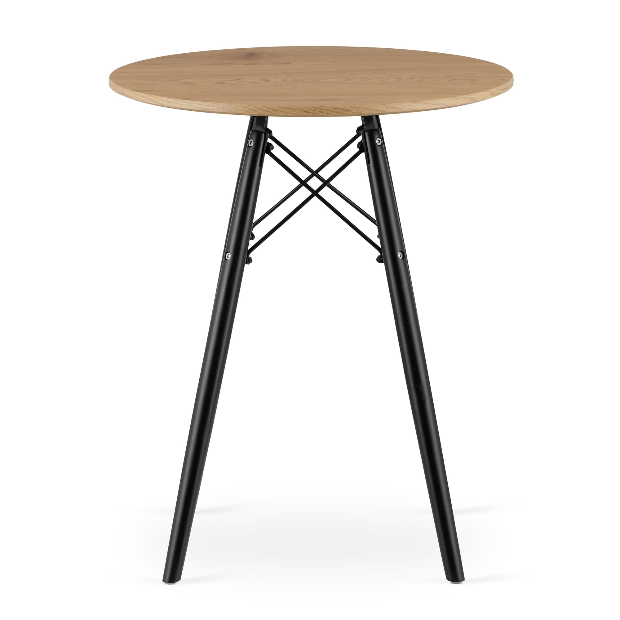 Todi Stalas Apvalus 60 Cm - ąžuolas
