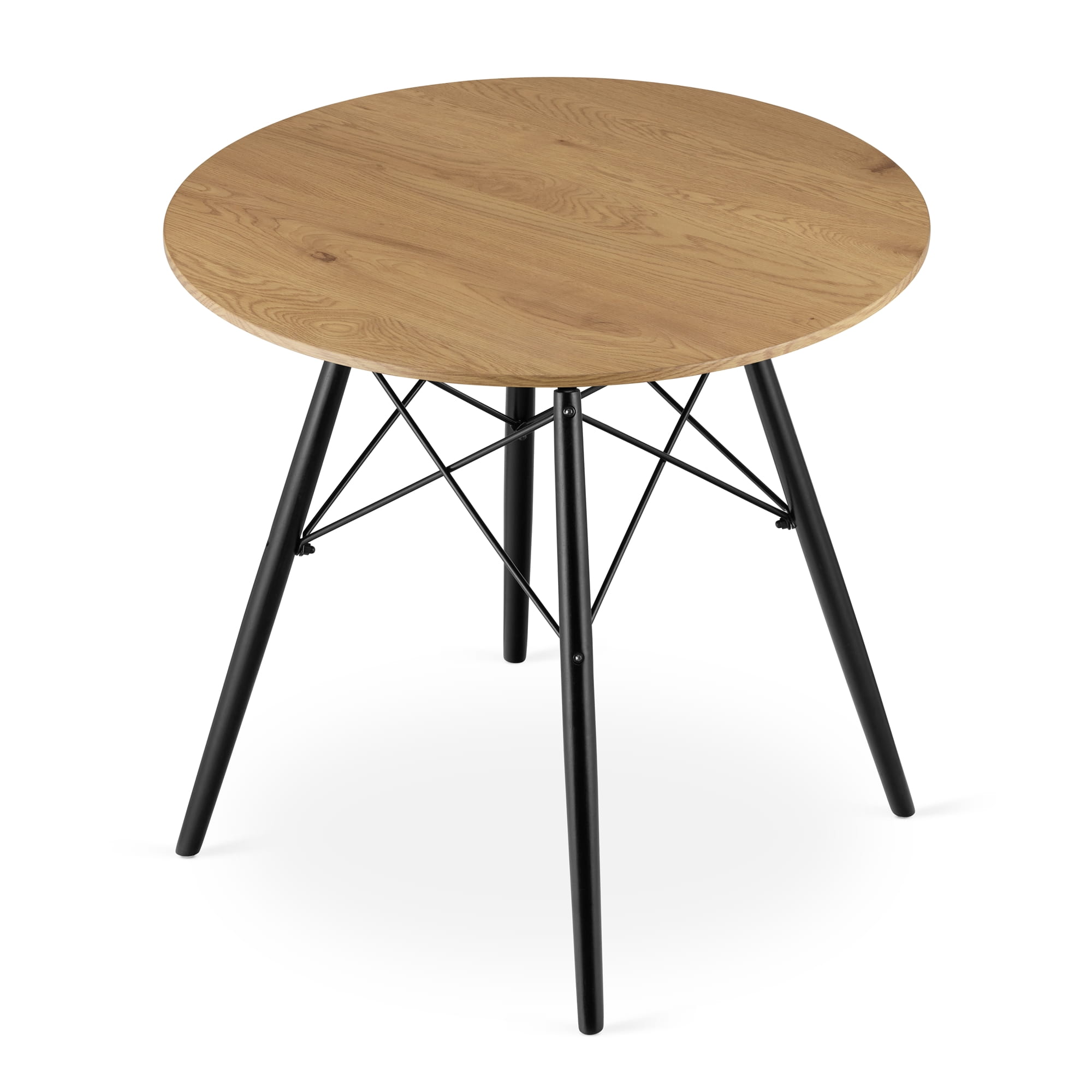 Todi Stalas Apvalus 80 Cm - ąžuolas