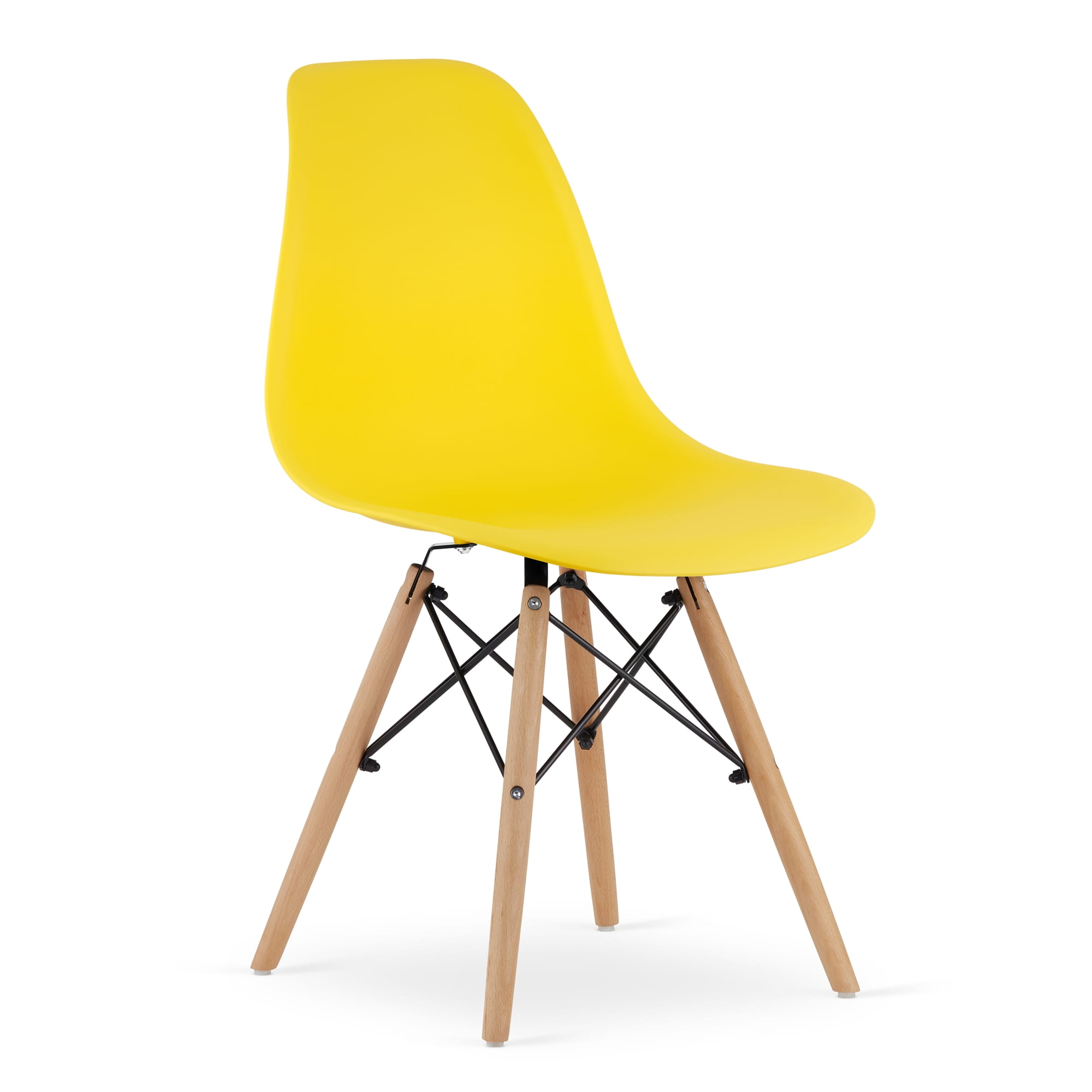 Osaka Kėdė Geltona / Natūralios Kojos X 2