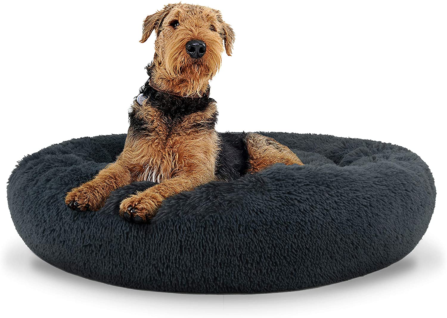 Pliušinis Lopinėlis L 80 Cm - Tamsiai Pilkas X 9