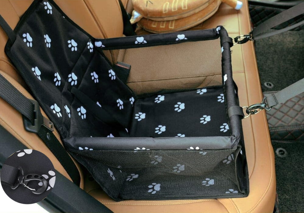šunų Vežimėlis Automobiliams - Juodas X 20