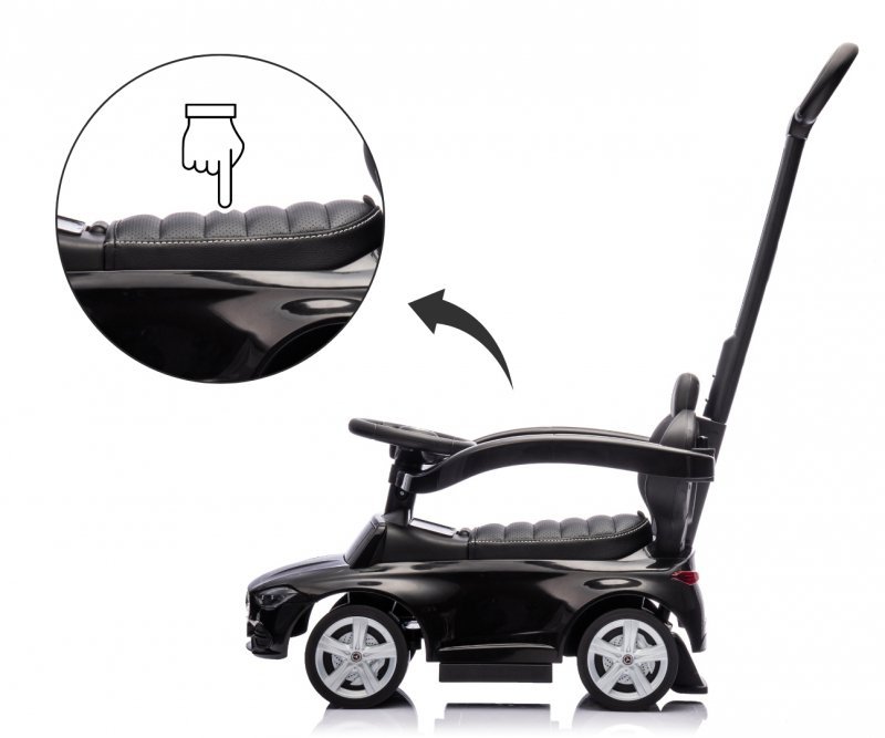 Milly Mally Automobilis Su Rankena Mercedes C-class Deluxe Black