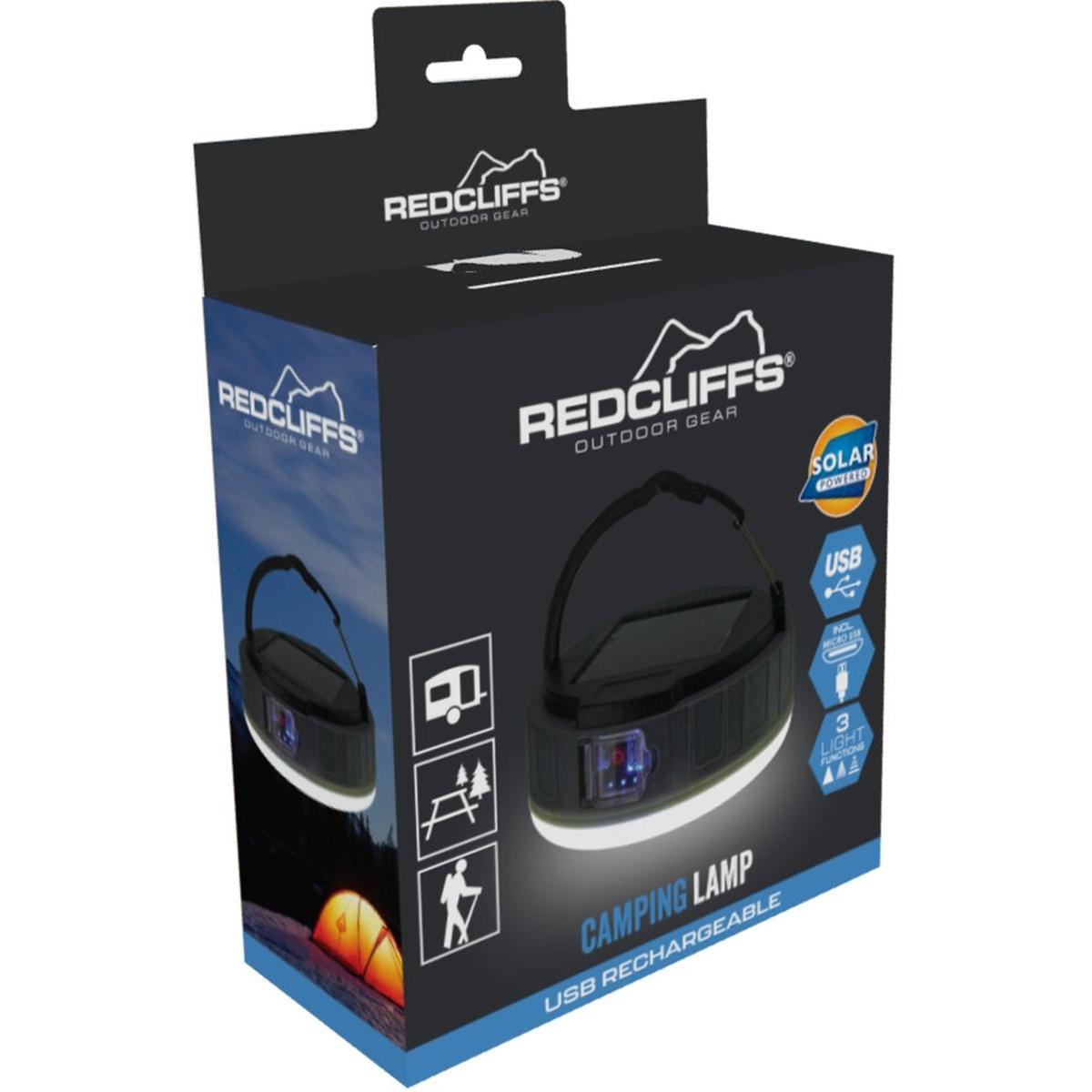 Saulės Kempingo žibintas Usb Redcliffs