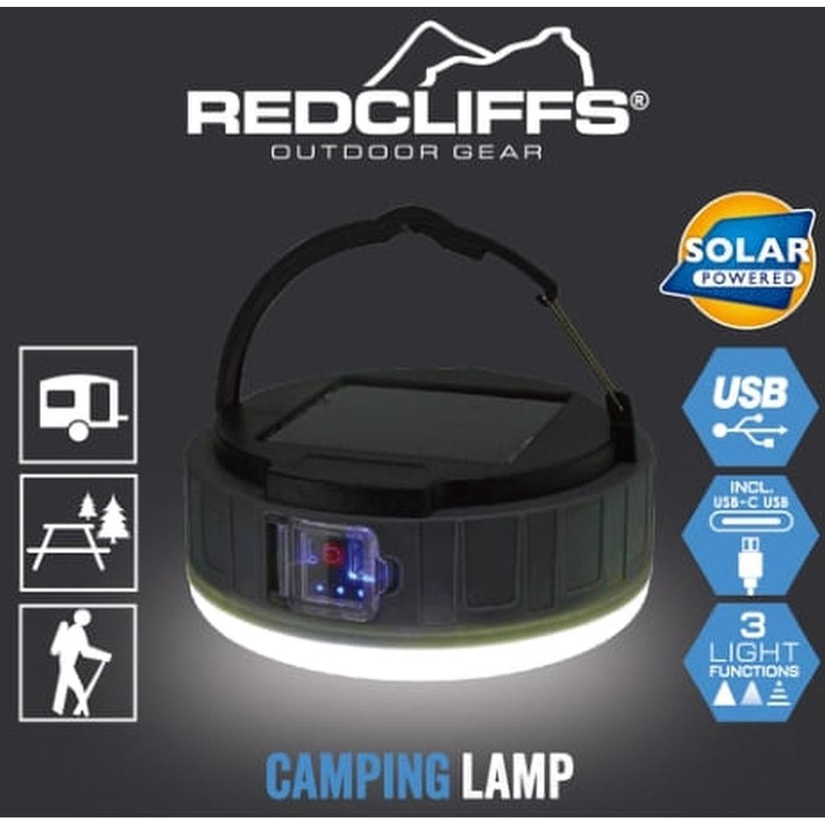 Saulės Kempingo žibintas Usb Redcliffs