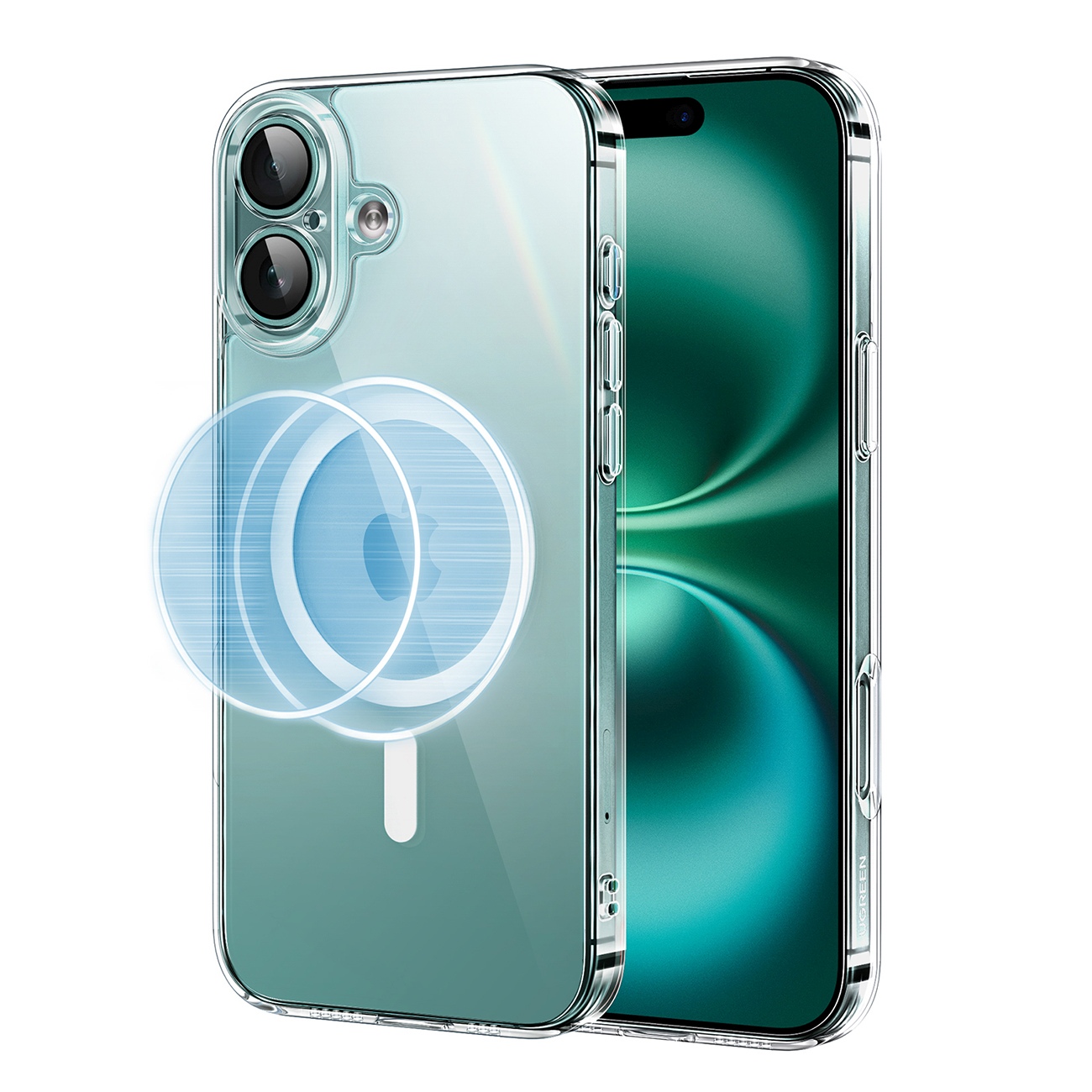 "iphone 16 Plus" Dėklas "classy Clear Magnetic" Su "magsafe" - Skaidrus