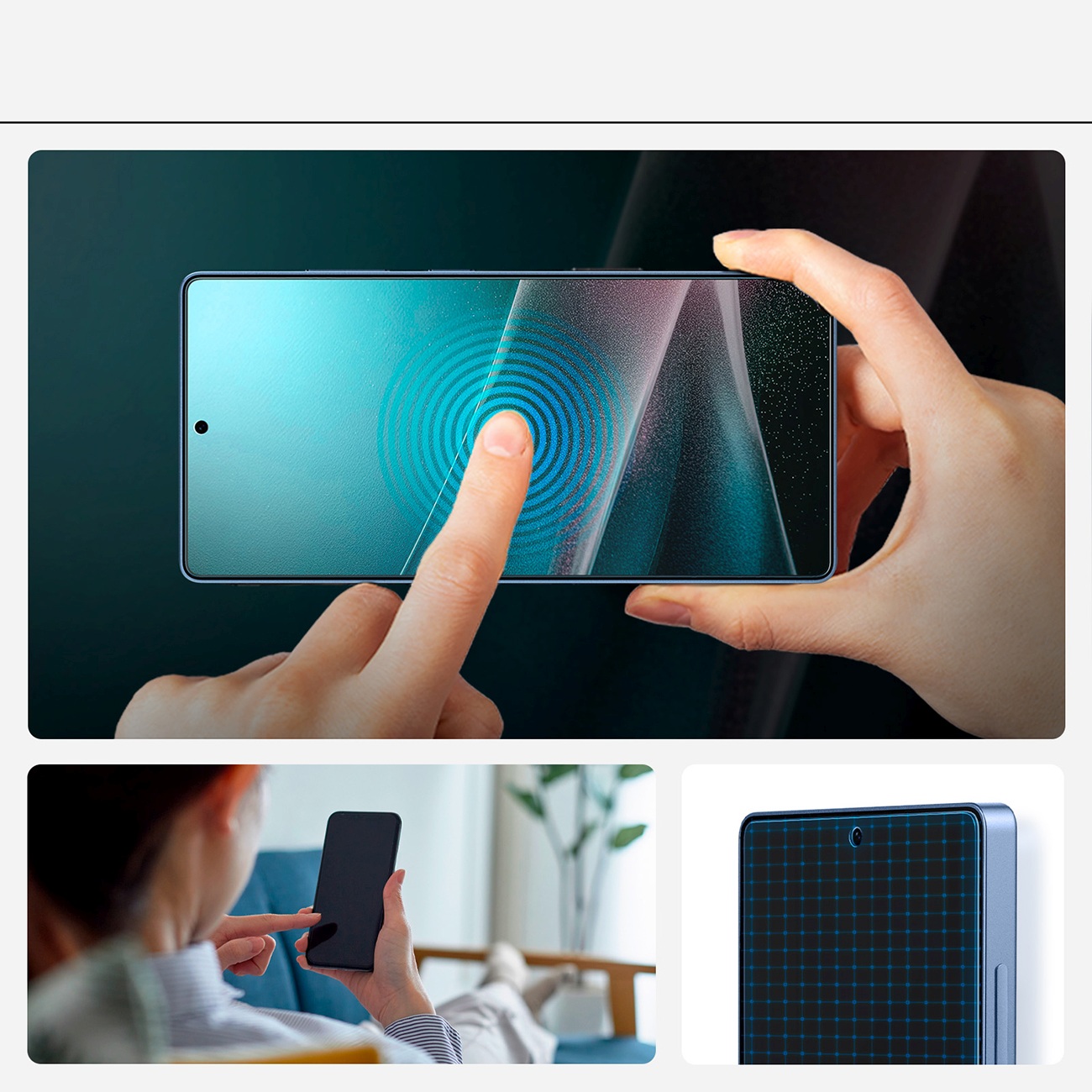 Hibridinis Stiklas "samsung Galaxy S25 Ultra Elite Shield Ez Fit" - Skaidrus