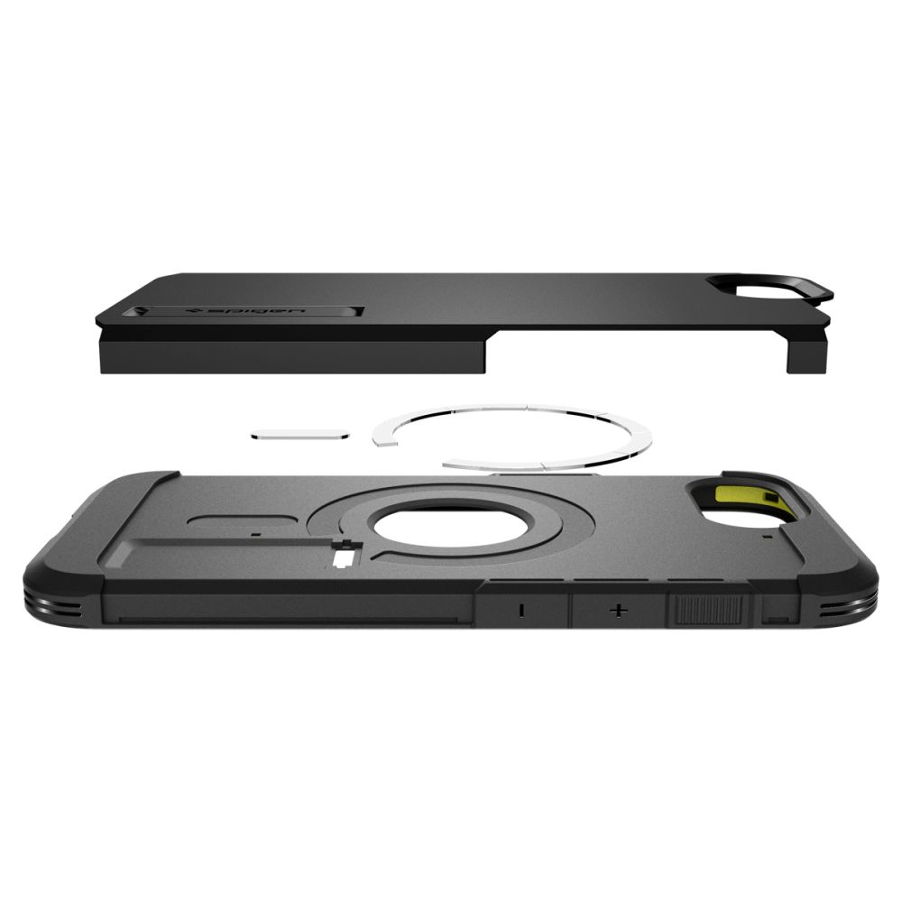 Dėklas "iphone 16e" Su Stovu "tough Armor Magsafe" - Juodas
