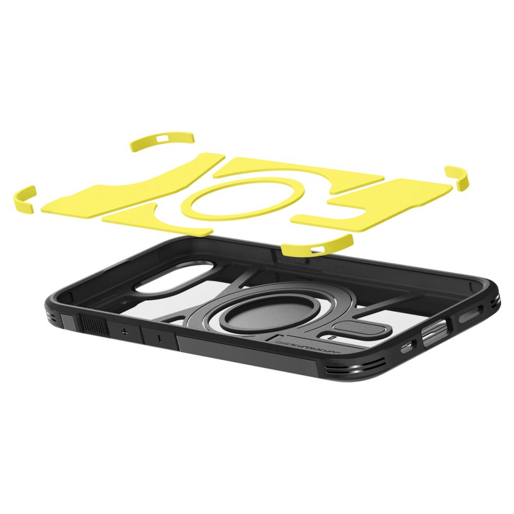 Dėklas "iphone 16e" Su Stovu "tough Armor Magsafe" - Juodas