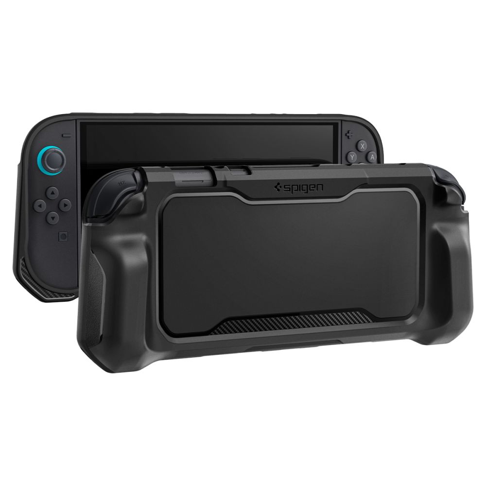 "nintendo Switch 2 Rugged Armor" Dėklas - Matinės Juodos Spalvos