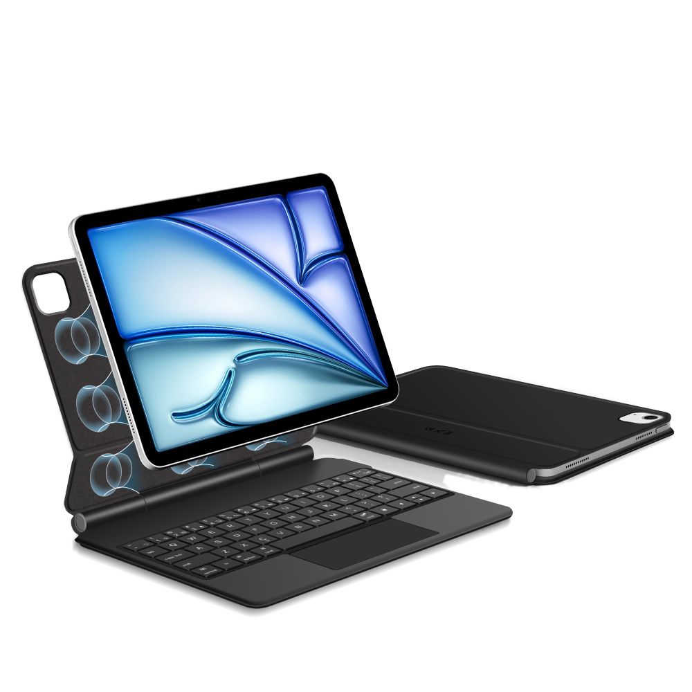 Dėklas Su Klaviatūra, Skirtas "ipad Air" 10,9'' 2020 / 2022 / "ipad Air" 11'' 2024 / 2025 "smartcase Magnetic" - Juodas