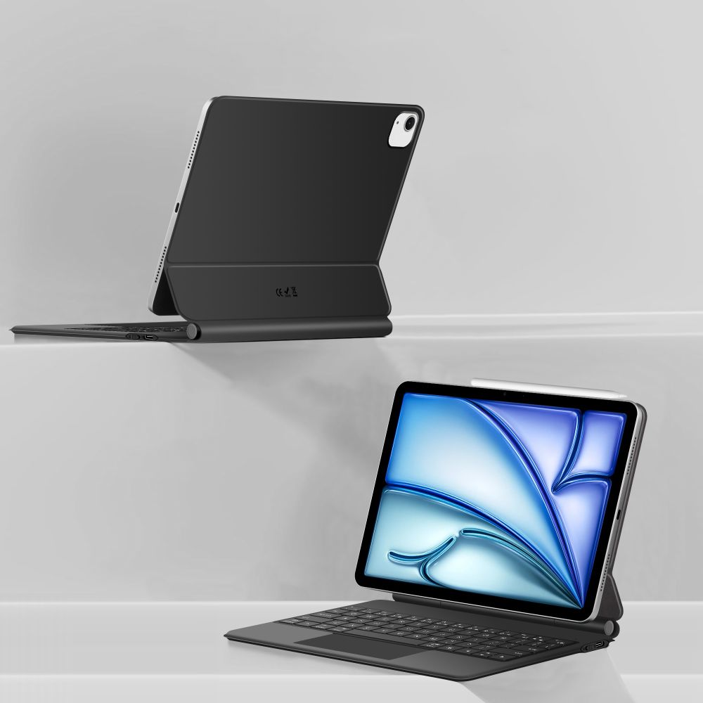 Dėklas Su Klaviatūra, Skirtas "ipad Air" 10,9'' 2020 / 2022 / "ipad Air" 11'' 2024 / 2025 "smartcase Magnetic" - Juodas