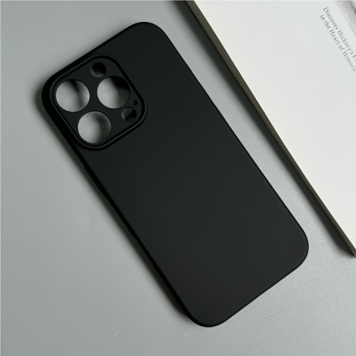 Minkštas Dėklas "iphone 16 Pro Max" - Juodas