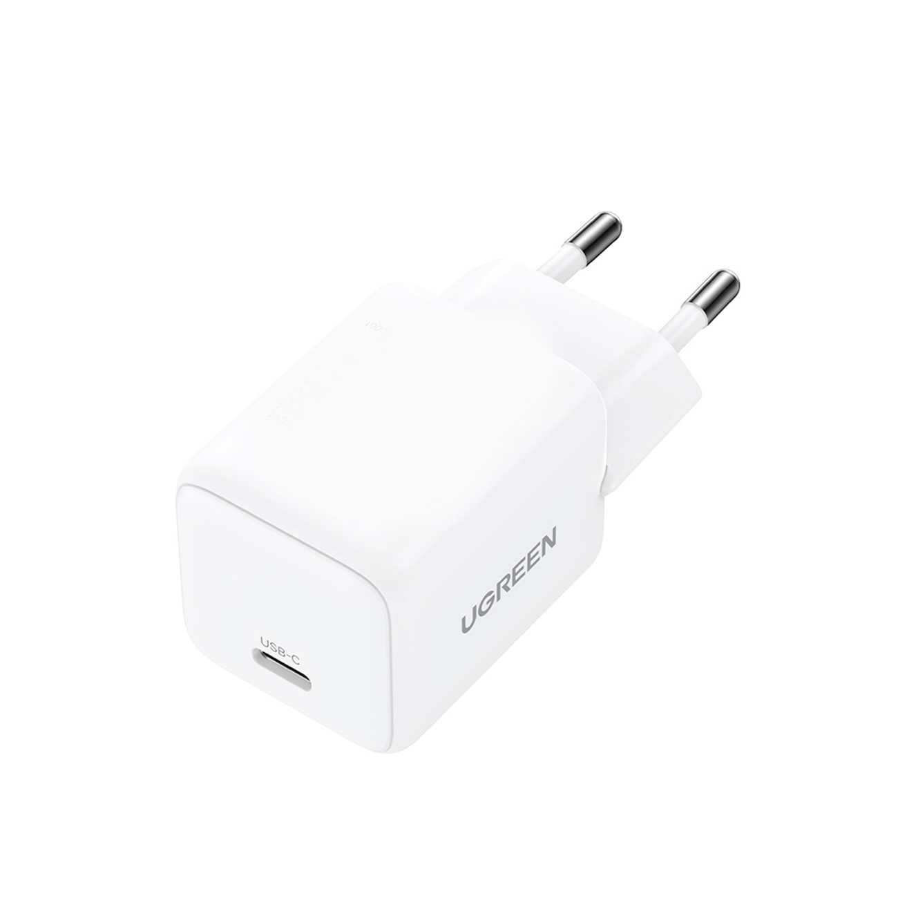 X513 Gan Usb-c Tinklo įkroviklis 30 W Su 1 M Ilgio Usb-c Kabeliu - Baltas
