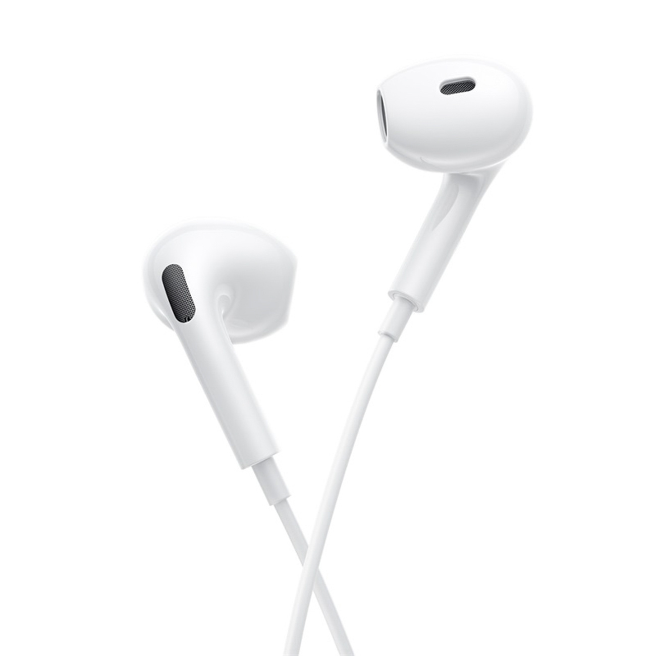 Usb-c Laidinės Ausinės į Ausis - Baltos Spalvos