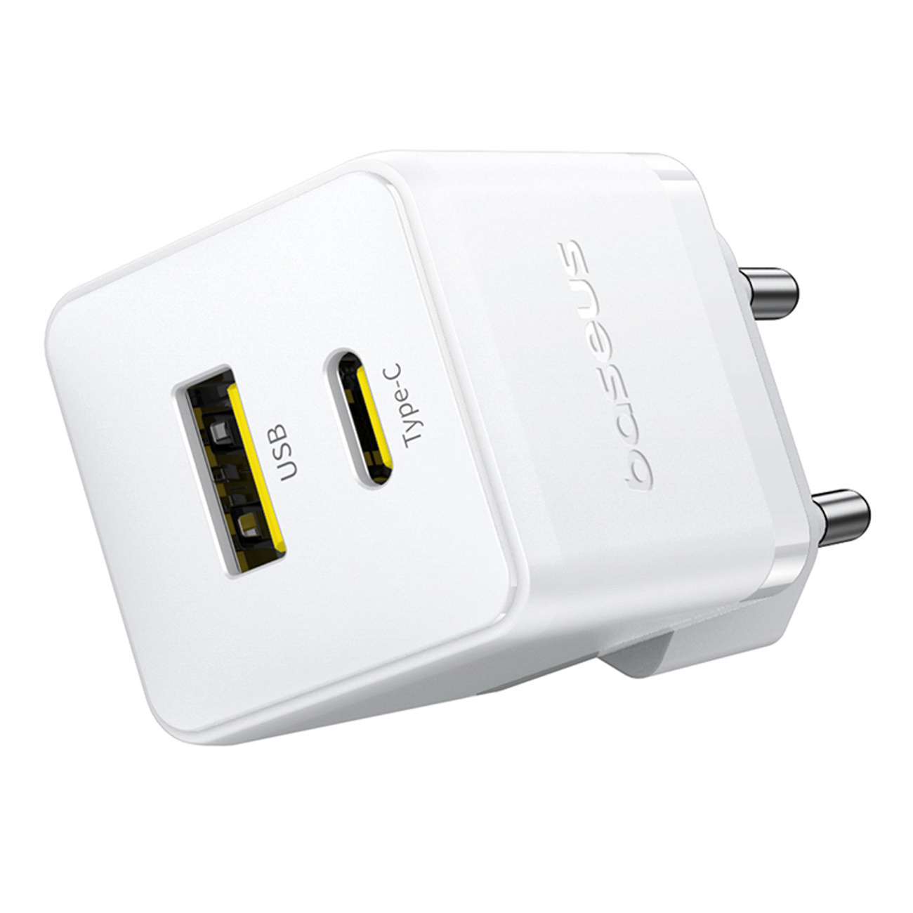 "palm" 30w Usb-c Usb-a Tinklo įkroviklis - Baltas