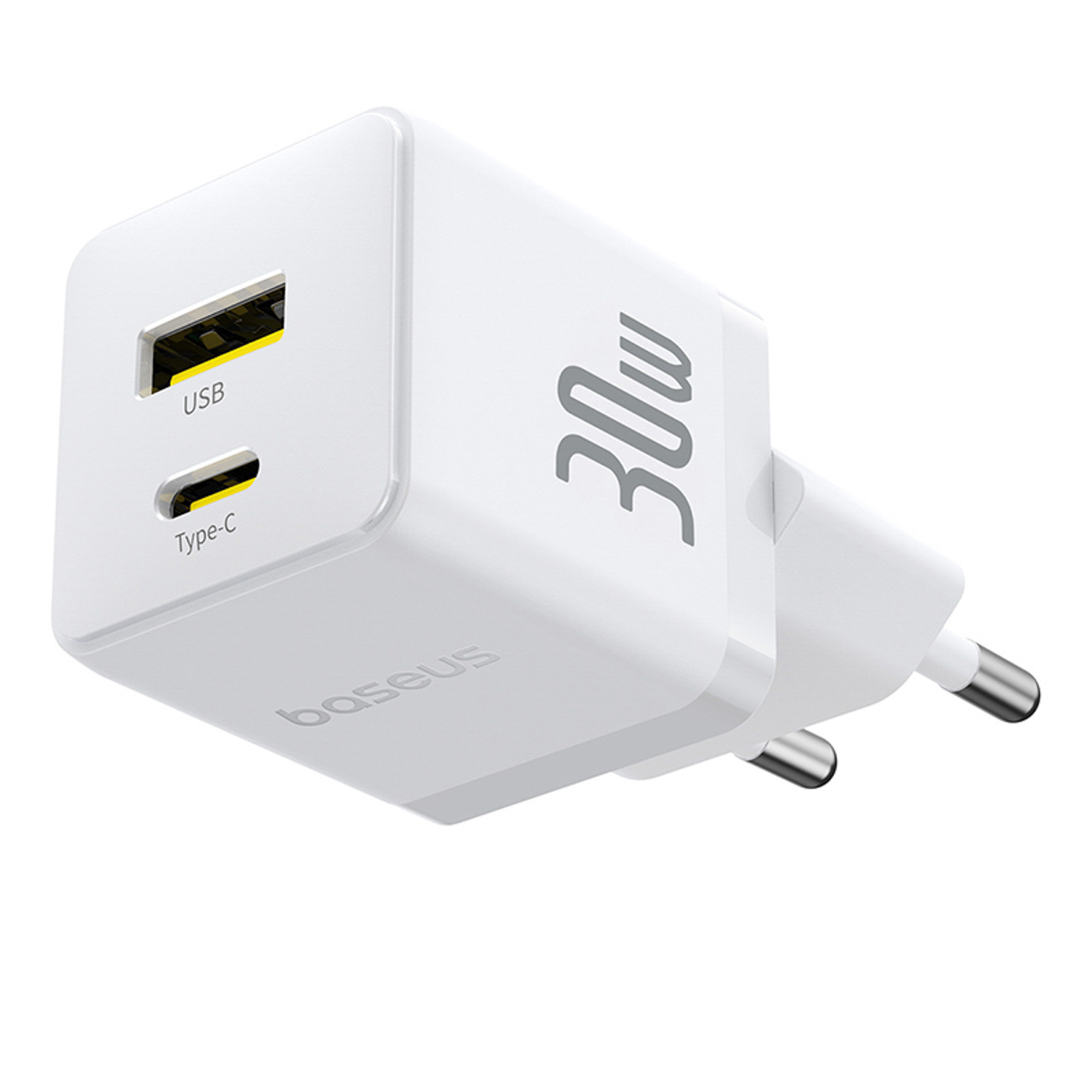 "palm" 30w Usb-c Usb-a Tinklo įkroviklis - Baltas