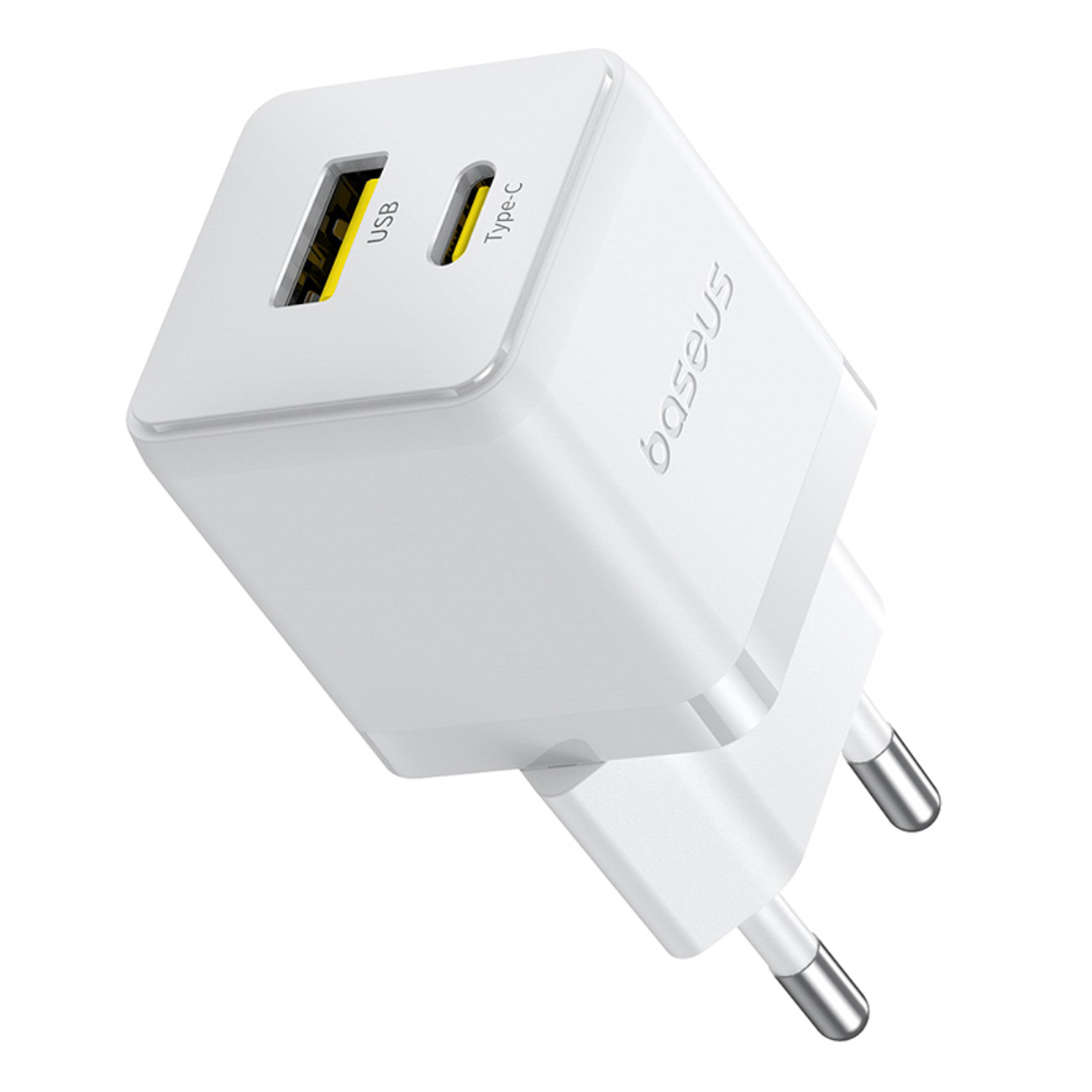 "palm" 30w Usb-c Usb-a Tinklo įkroviklis - Baltas