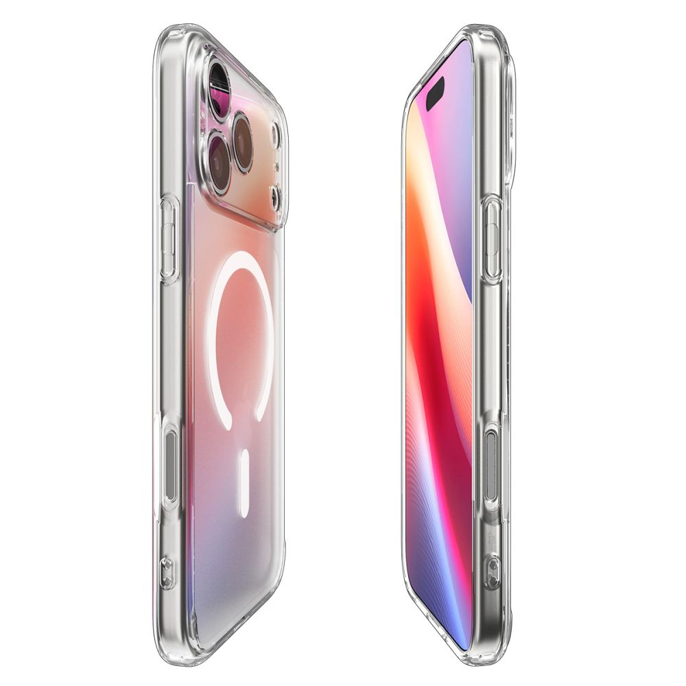 Apsauginis Dėklas "iphone 17 Pro Ultra Hybrid Magsafe" - Baltas