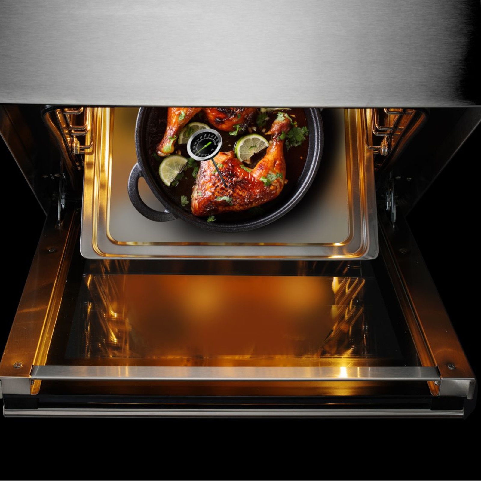 Analoginis Gastronominis Termometras Su Smailiuoju Zondu 0-300 C