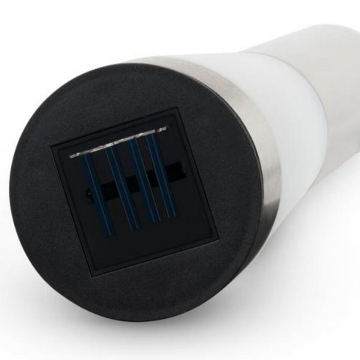 Lempa Solara 2 Led H 56cm Inox Grundig
