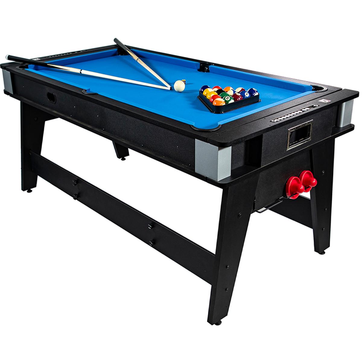 Multigerio Stalas 4v1 Bilardo Stalas Tenis Stalas Valgomojo Stalas 189x94,1x81,3 Cm Enero