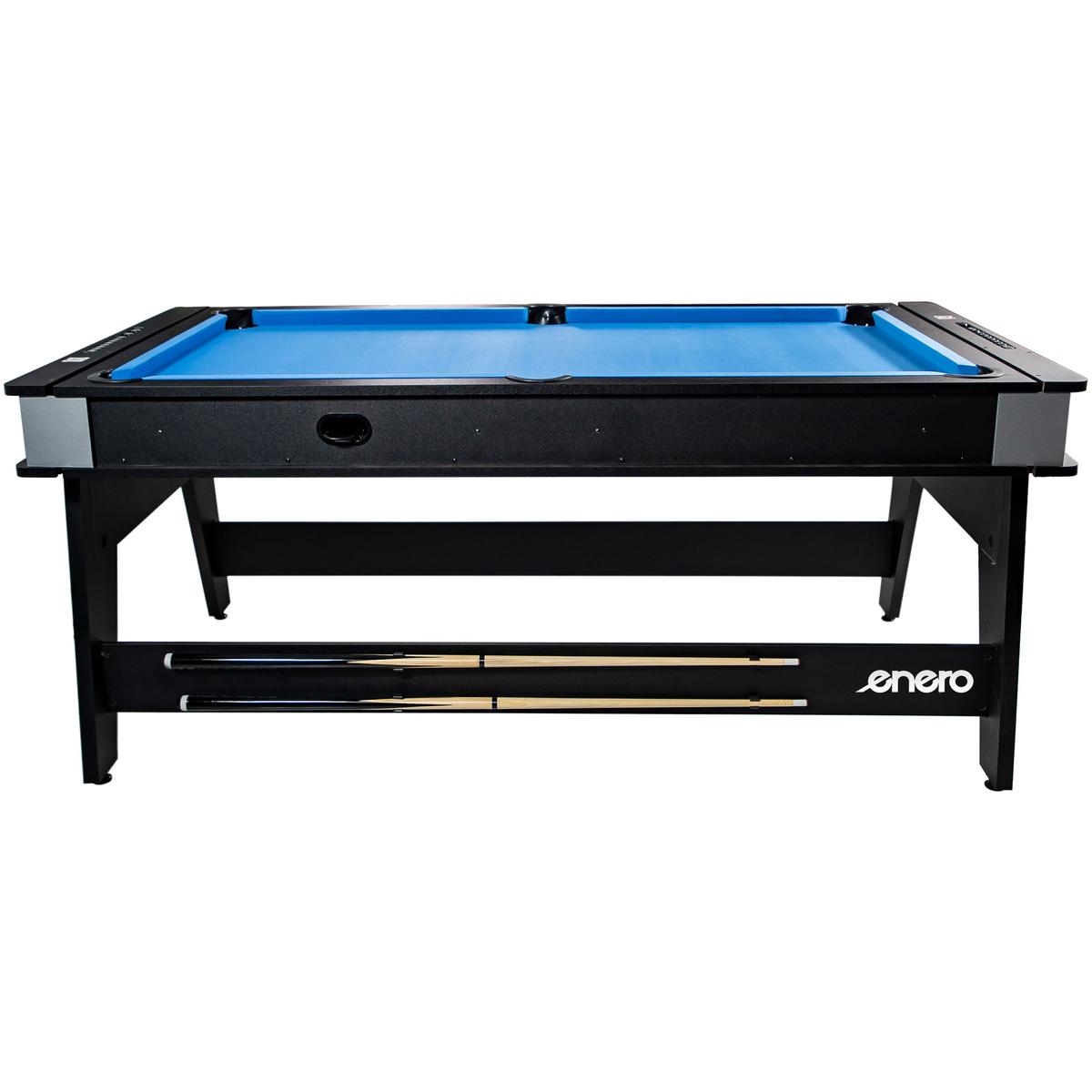 Multigerio Stalas 4v1 Bilardo Stalas Tenis Stalas Valgomojo Stalas 189x94,1x81,3 Cm Enero