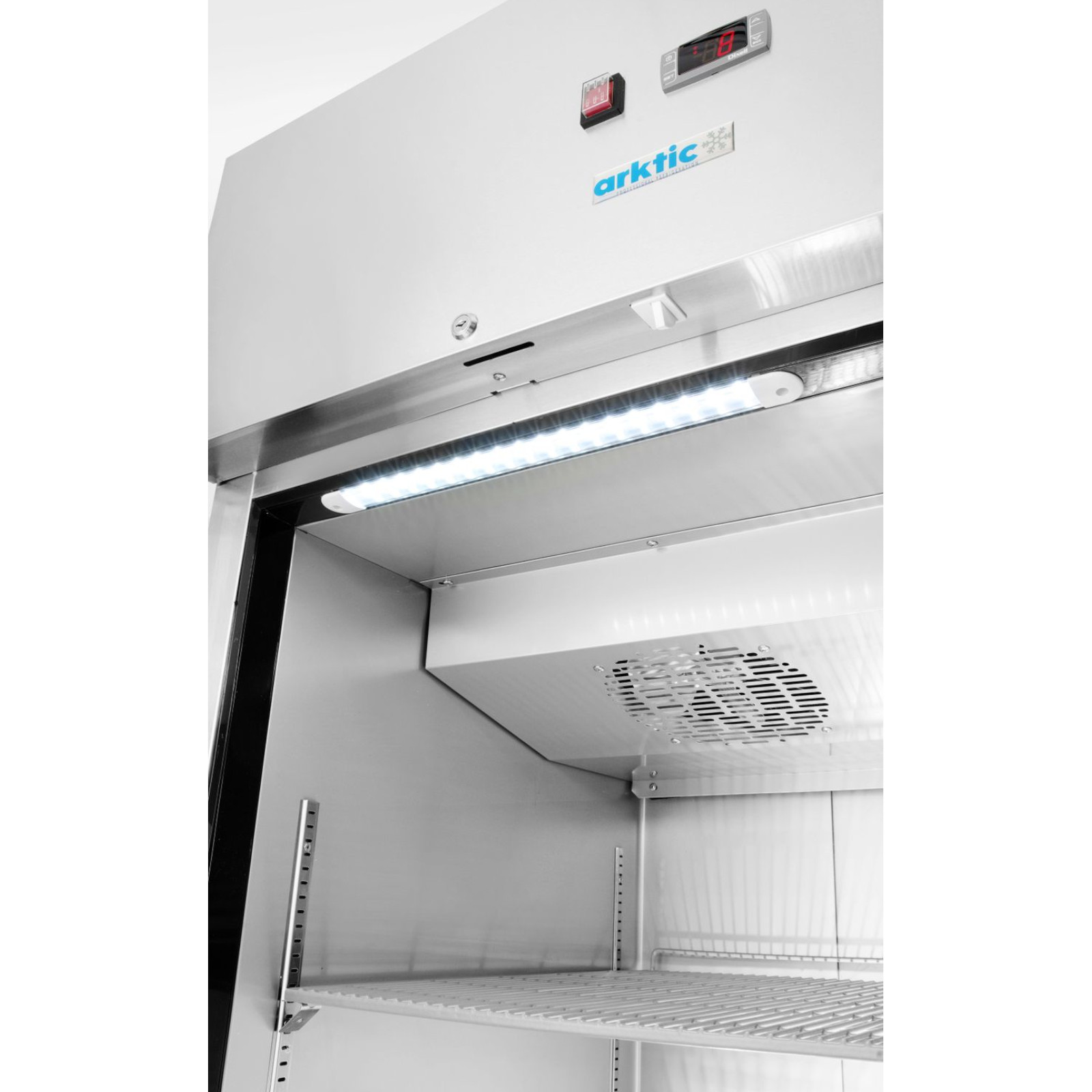 šaldytuvas-šaldytuvas 1 Durų 4 Lentynų Stal Gn 2/1 465 L 250 W