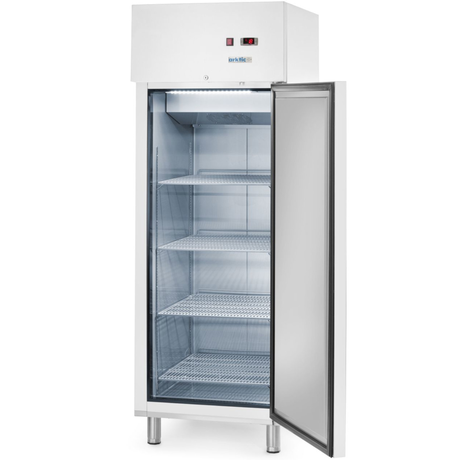 šaldytuvas-šaldytuvas 1 Durų 4 Lentynų Stal Gn 2/1 465 L 250 W