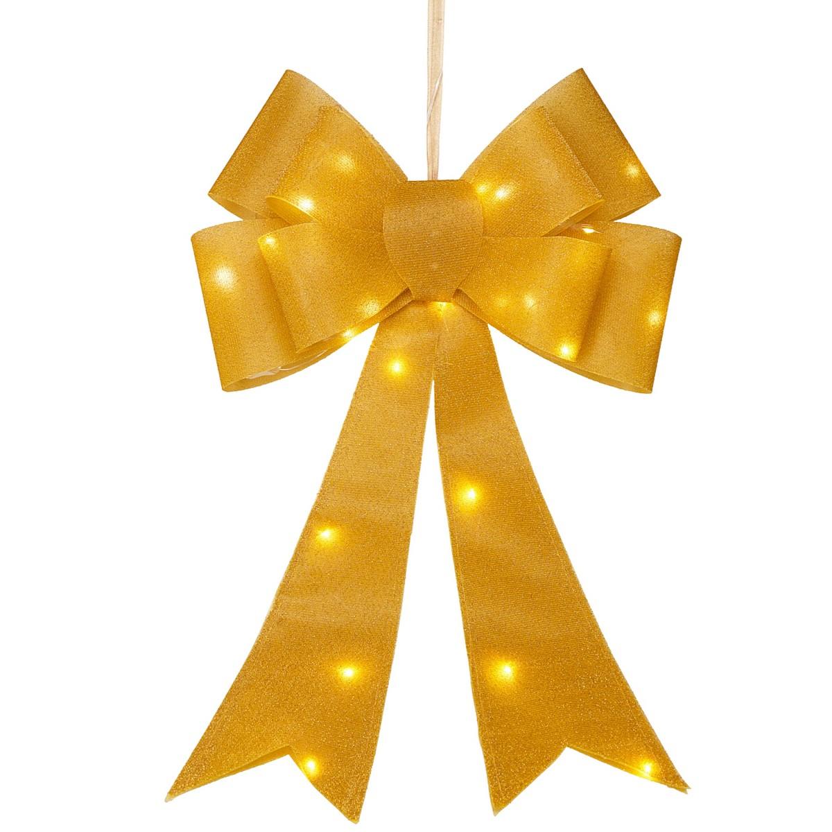 Dekoratyvinis Lankas 60 Cm Aukso Spalvos 25 Led
