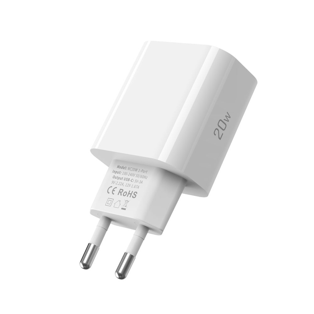 Nc20w Usb-c 20 W Tinklo įkroviklis - Baltas