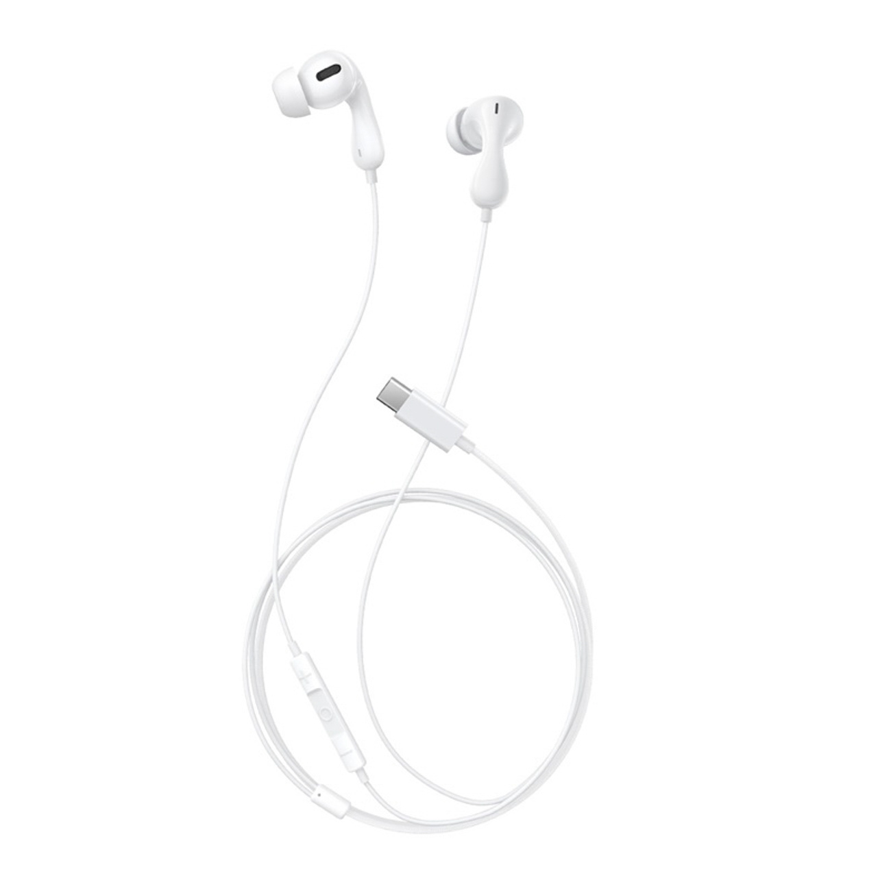 Encok Cz20 Usb-c Laidinės Ausinės į Ausis - Baltos Spalvos