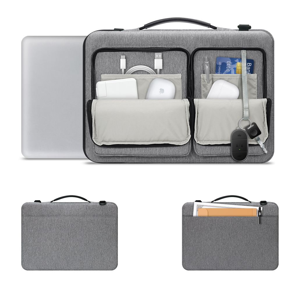 "defender Bag" Krepšys 15-16'' Nešiojamojo Kompiuterio Dėklui - Pilkas