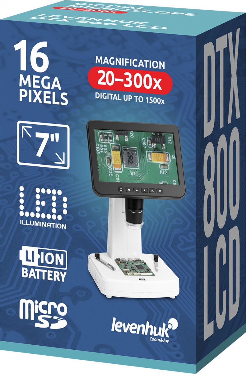 Skaitmeninis Mikroskopas Levenhuk Dtx 800 Lcd