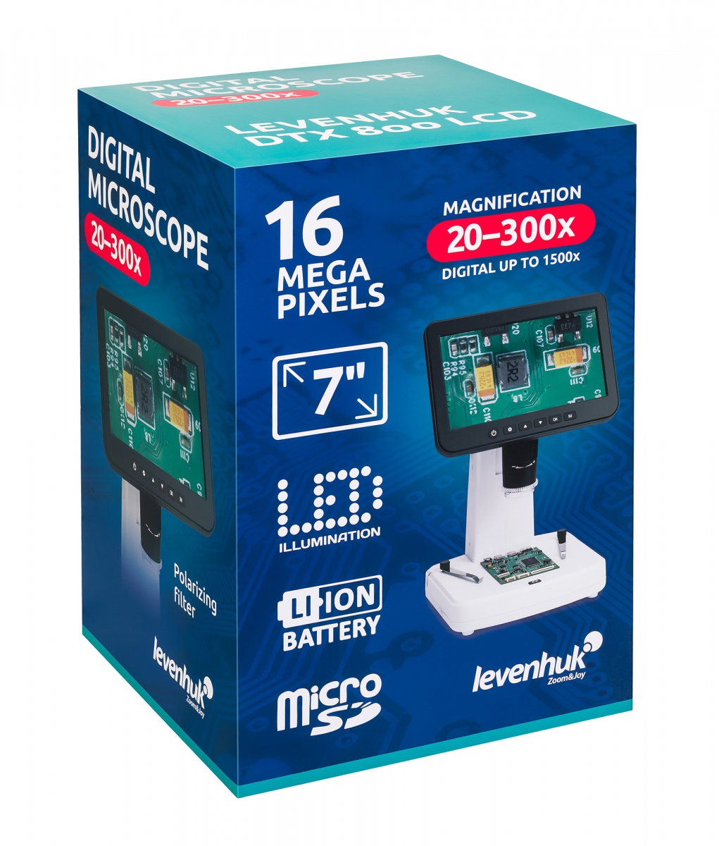 Skaitmeninis Mikroskopas Levenhuk Dtx 800 Lcd