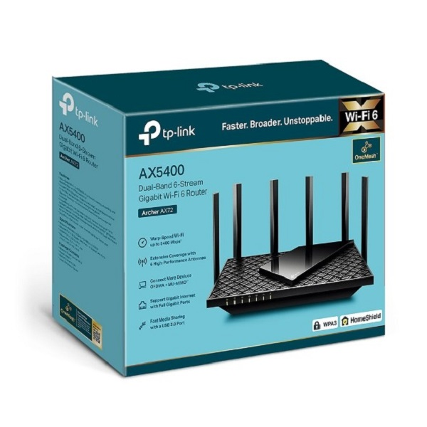 Maršrutizatorius Tp-link Archer Ax72