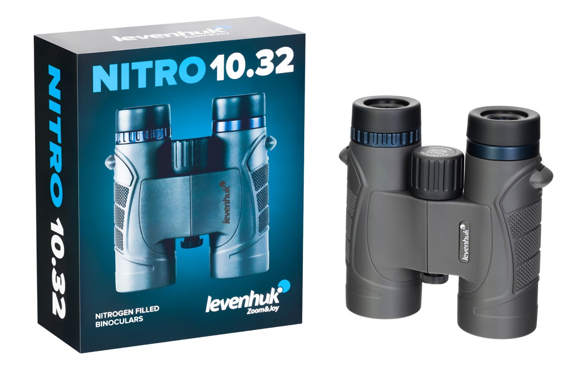 Levenhuk Nitro 10x32 žiūronai