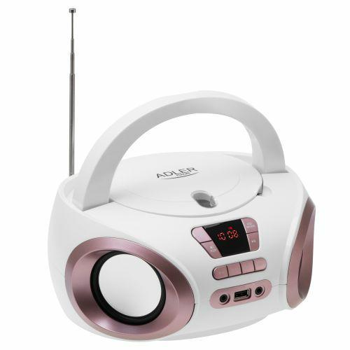 Adler Boombox Ad1181wc Baltas Varis