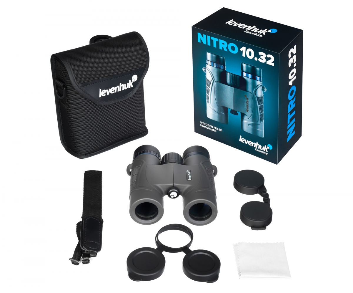 Levenhuk Nitro 10x32 žiūronai