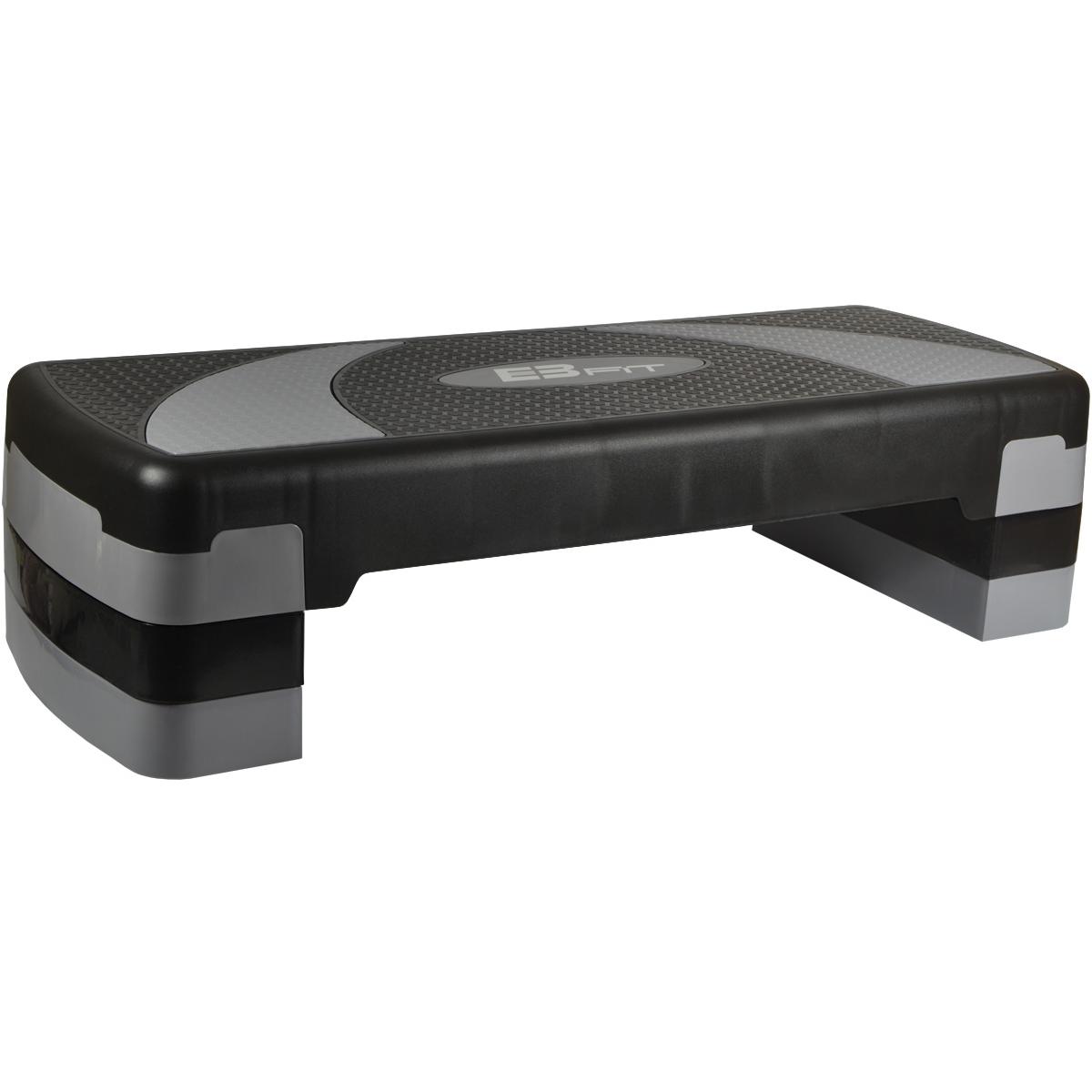Aerobikos Laiptelis 78x29cm 3 Pakopų Reguliavimas Enero Fit