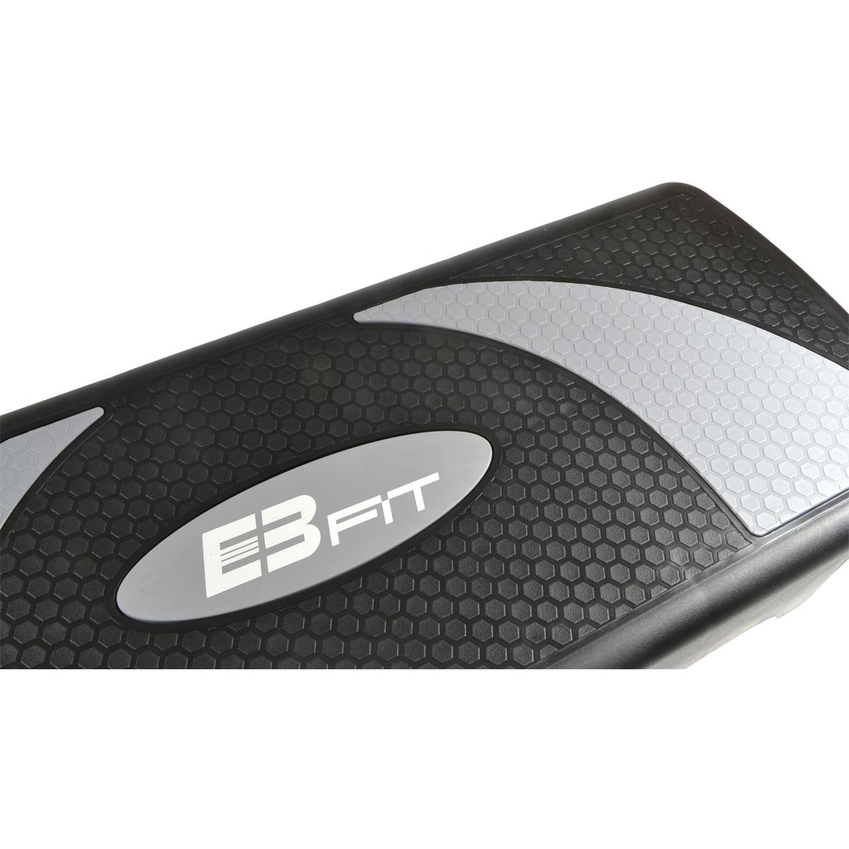 Aerobikos Laiptelis 78x29cm 3 Pakopų Reguliavimas Enero Fit